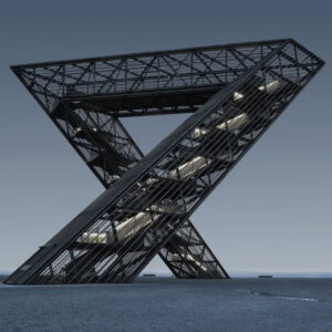 Saarpolygon - Ensdorf, Limitierte Auflage Größe 60 x 80